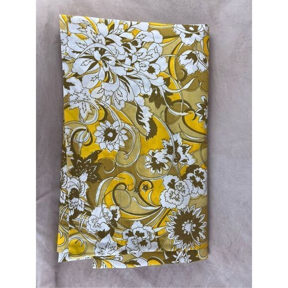 Vintage Martex Luxor Mod 70s Twin Flat Sheet - Picture 2 of 7